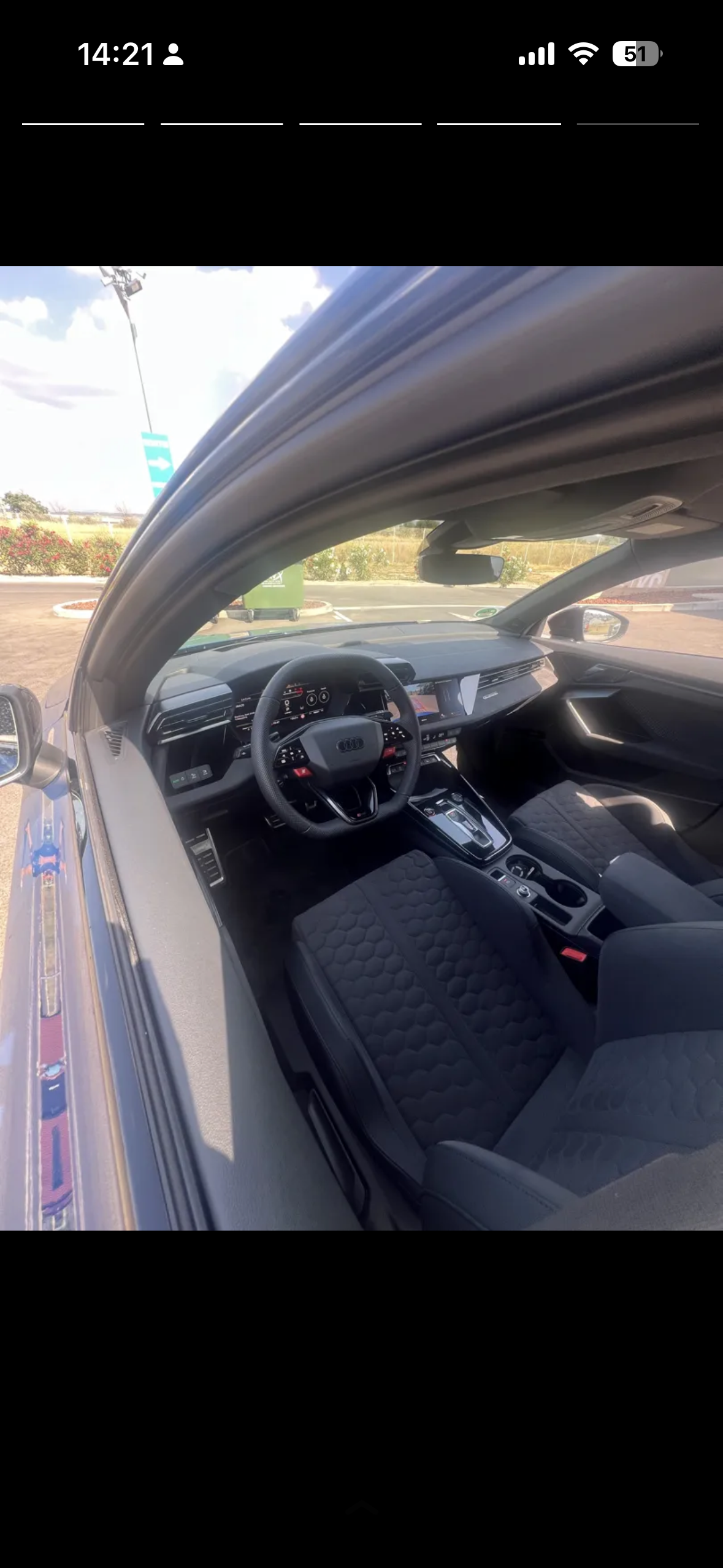 Audi RS3 interieur cockpit